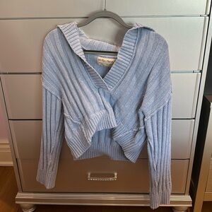 Free people Blue Sweater